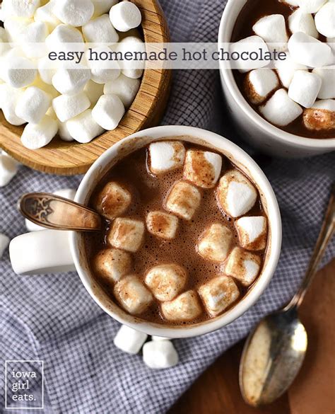 Easy Homemade Hot Chocolate Gluten Dairy Free