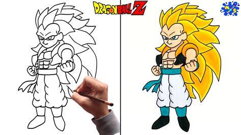 Gotenks Ssj3 Drawing How To Draw Gotenks Super Saiyan 3 Full Body