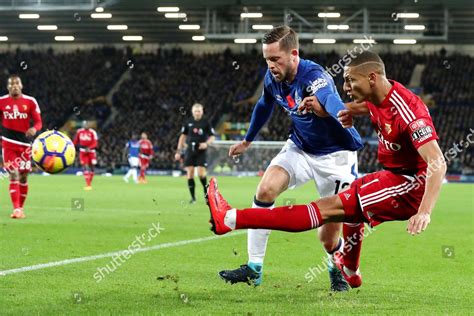 Richarlison Tackled By Gylfi Sigurdsson Editorial Stock Photo Stock