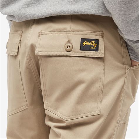 Stan Ray Taper Fit 4 Pocket Fatigue Pant Khaki Twill End Us