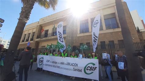 Delegados De Csif En C Diz Exigen Jubilaci N Anticipada Para Personal