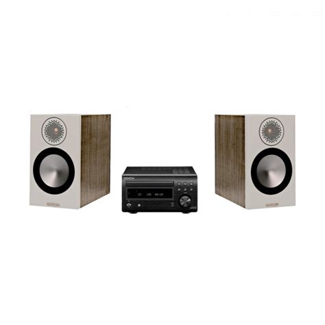 Denon RCD M41 DAB Micro System W Bronze 50 Speakers Urban Grey At AV