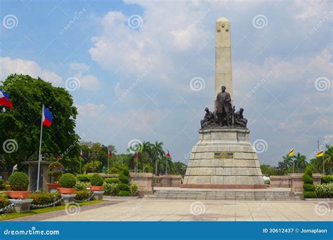 Rizal Park Landscape Stock Image Image Of People Nationality 30612437