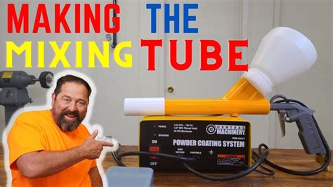 Making The Mixing Tube For The Harbor Freight Powder Coat Gun Youtube