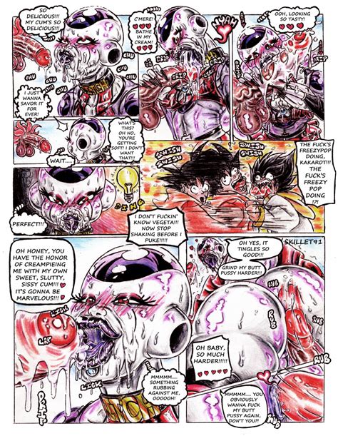 Rule 34 5 Fingers Comic Dragon Ball English Text Fingers Food Frieza Frieza Race Genitals