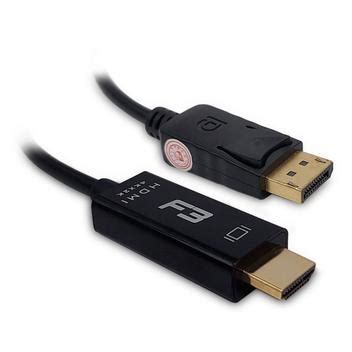 Cabo Adaptador Conversor DisplayPort Para HDMI F3 JC CB DMI18 1 8