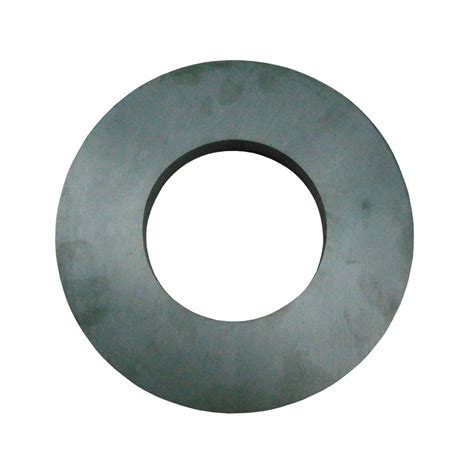 Large Grade Y Ceramic Magnets Round Ferrite Ring Magnet For Science