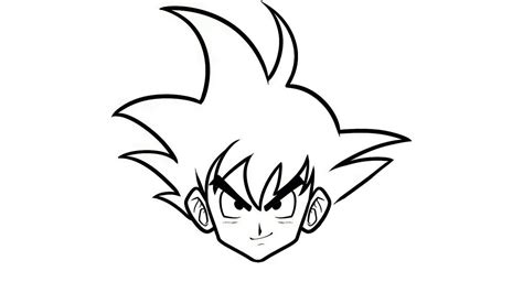 Goku Drawing Step By Step | Free download on ClipArtMag