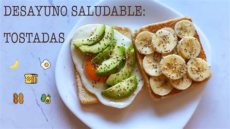 Menos De 10 Min Desayuno Saludable Tostadas Variadas Cocinandoporlavida Youtube