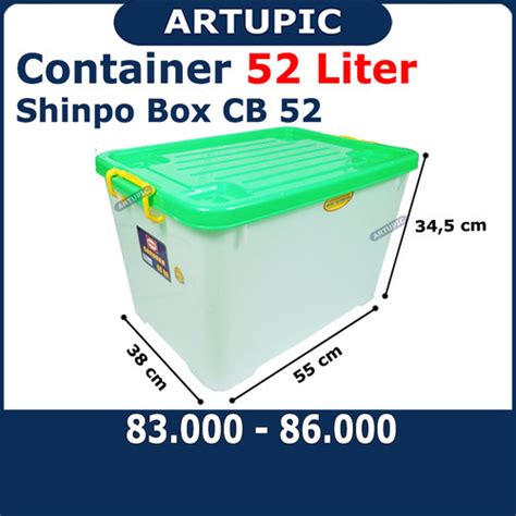 Jual Container Ltr Shinpo Box Cb Caravan Box Kontainer Storage