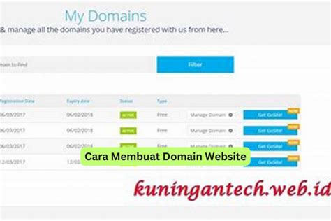 Cara Membuat Domain Website Riotallo