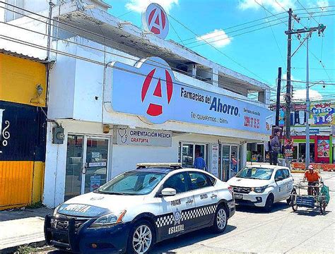 Ninja Asalta Farmacia Del Ahorro En Ej Rcito Mexicano