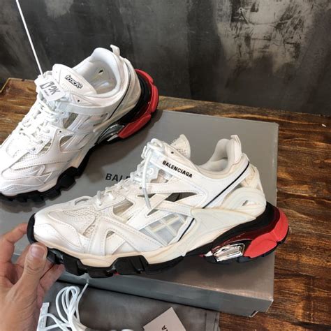 Balenciaga Track2 White Black Red • Sneakerdouble Balenciaga Track2