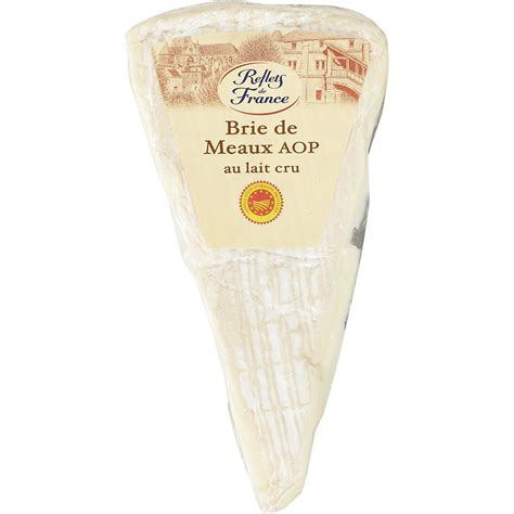 Brie de Meaux AOP REFLETS DE FRANCE le fromage de 1Kg à Prix Carrefour