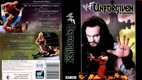 Wwf Unforgiven In Your House Dvd Review Youtube