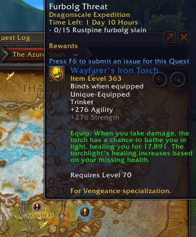 World Quest Ilvl Gear Reward Increased In Dragonflight World Of