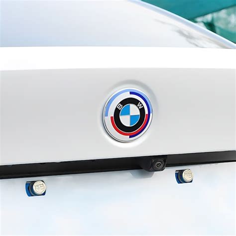 Bmw 50th Anniversary Hood Logo 82mm Bmw Badge Emblem Badge Etsy Uk