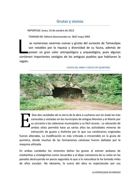 Grutas Y Sismo1 PDF