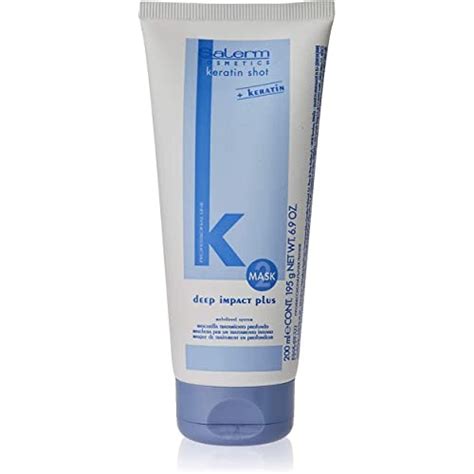 Amazon Salerm Cosmetics Keratin Shot Mask Deep Impact Plus 200ml