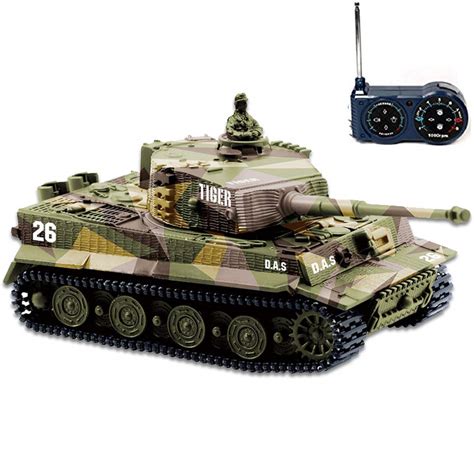 Buy Bluefit German Tiger I Panzer Tank With Remote Control Battery