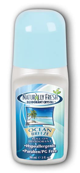 Naturally Fresh Deodorant Crystal Roll On Ocean Breeze Ounces Made