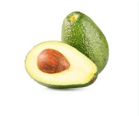 Green Commonly Cultivated Pure And Whole Raw Fresh Avocado At Best