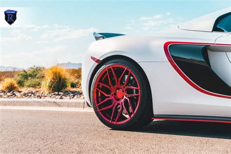 Mclaren 650s675lt White Rohana Rfx7 Wheel Wheel Front