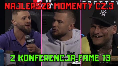 DRUGA KONFERENCJA FAME MMA 13 NAJLEPSZE MOMENTY SKRÓT CZ 3 3 YouTube