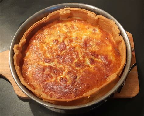 Quiche Lorraine épaisse Les recettes de cuisine de Marc