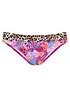 LASCANA Haruna Print Bikini Bottoms Freemans