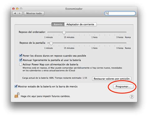 Como Programar El Encendido Y Apagado De Tu Mac Mecambioamac