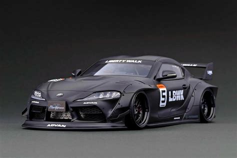 IM LB-Works Toyota Supra(A90) - Matte Black w/ Mr. Kato ...