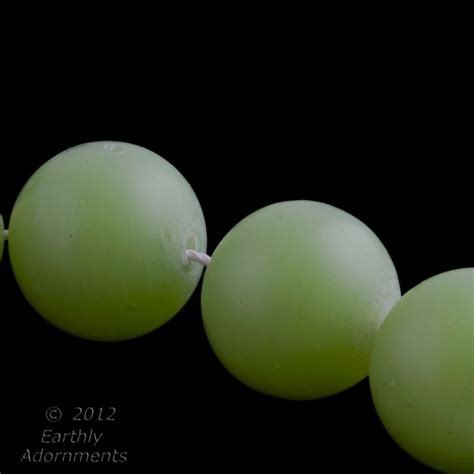 Ethiopian Celadon Green Glass Tomato Beads Jewelry Making Beads