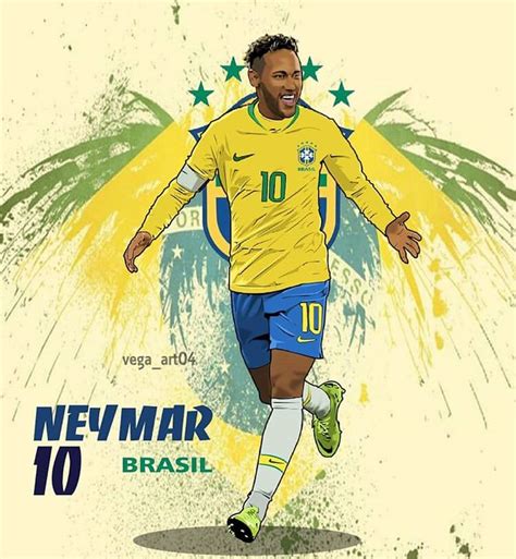 Pin De Alexis Em Football Illustration Nike Futebol Futebol Neymar