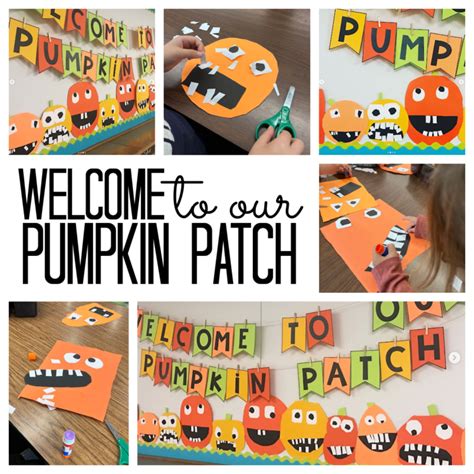 Pumpkin Banner and Craft - Differentiated Kindergarten