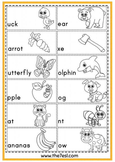 Alphabet Activities Cut And Paste English Created Resources Worksheets Library