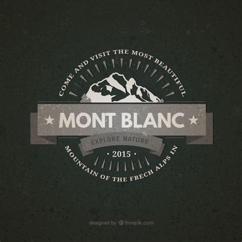 Mont Blanc Logo - LogoDix