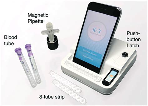 Example Smart Phone Enabled Poc Interleukin Detection Device