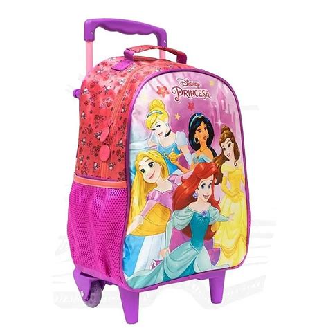 Mochila Rodinha Princesas Disney Xeryus Livraria Bar O