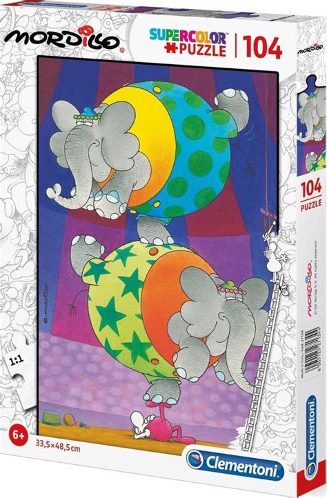 Clementoni Legpuzzel Supercolor Puzzel Collectie Mordillo Puzzel