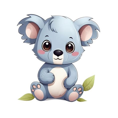 Koala Cartoon Animal Koala Hand Drawn Painting Png Transparent Image