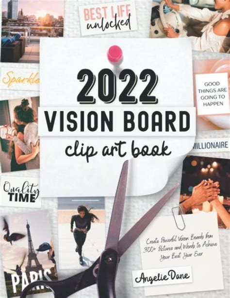 2022 Vision Board Clip Art Book Create Powerful Vision Boards From 300