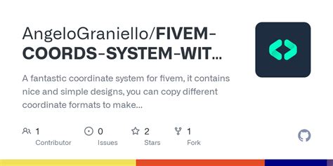 Github Angelograniellofivem Coords System With Ui A Fantastic