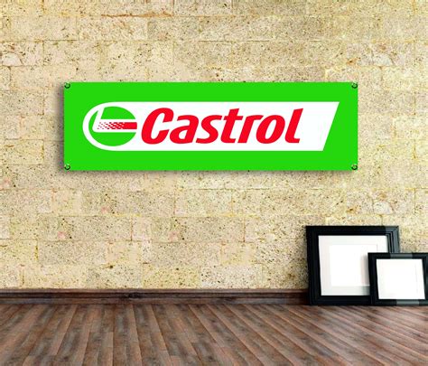 Castrol Logo Banner Vinyl Garagenschild Büro Oder Etsy