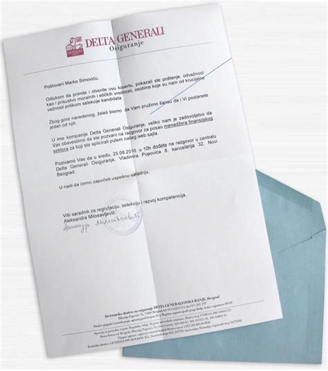 "Sodni poziv" - Bi prevzeli modro kuverto?