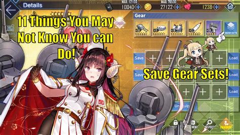 11 Things You May Not Know You Can Do In Azur Lane Azur Lane Youtube