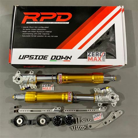 Jual Shock Shockbreaker Suspensi Depan Upside Down RPD NMAX Old 2015