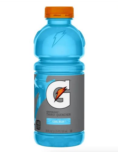 Gatorade Thirst Quencher Cool Blue Sports Drink 20 Oz