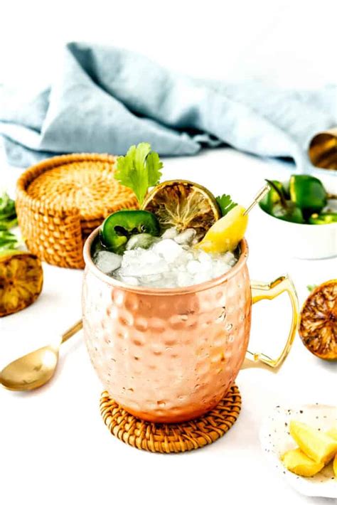 Easy Mexican Mule Cocktail (Moscow Mule with Tequila) | Feast + West