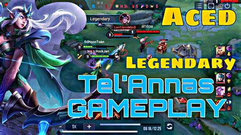 Tel Annas Gameplay Perfect Build Legendary Aced Aov Clawntv